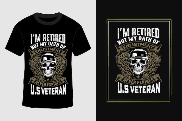 Happy veterans day TShirts Design Vector