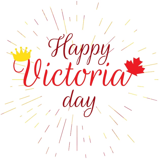 Happy Victoria Day Sticker