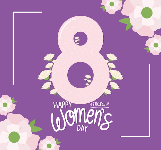 Happy women day cartel