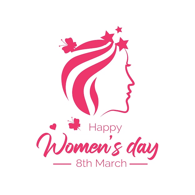 Happy women's day background and social media banner poster template Design