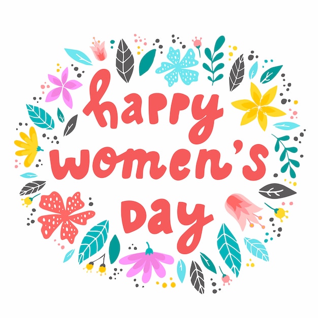 Happy Women's day frame