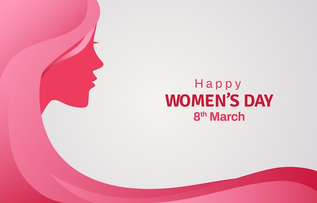 Happy Women39s Day Background Template