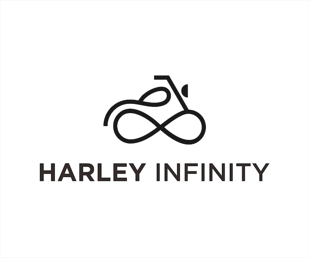 harley infinity logo or motorcycle icon