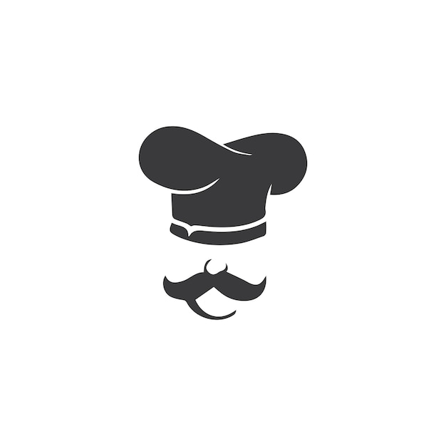 Hat chef logo template