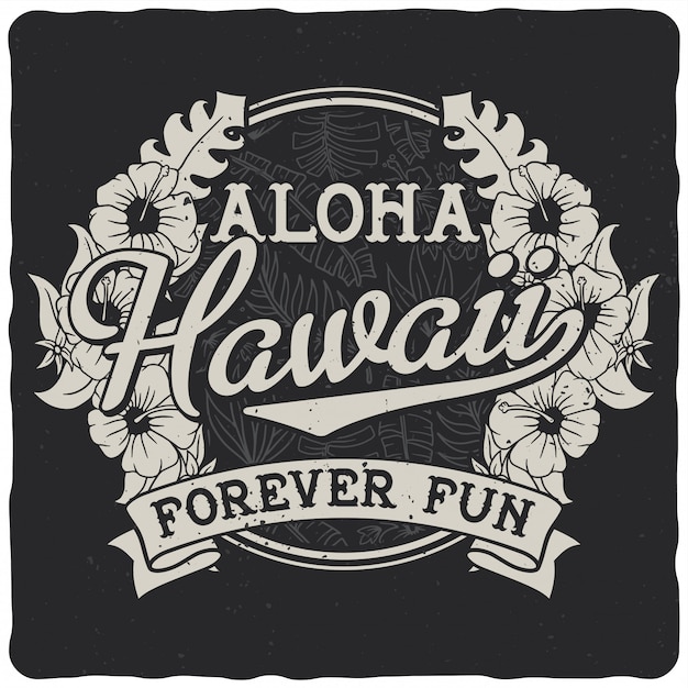 Hawaii badge