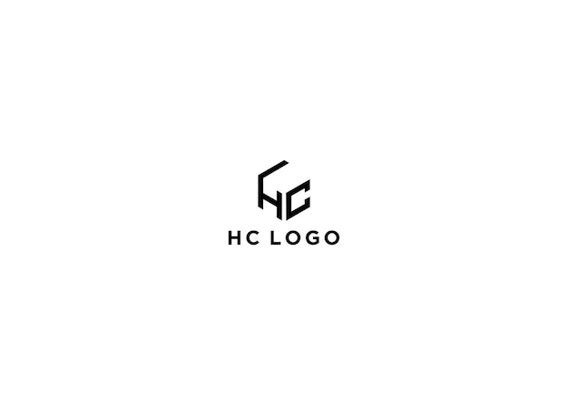 hc logo design vector illustration