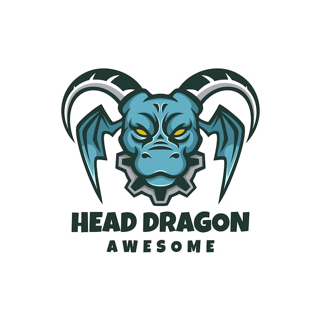 Head Dragon Logo