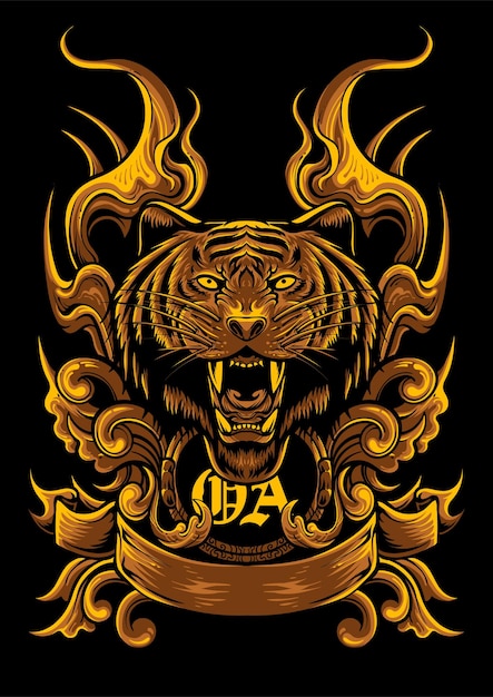 head gold tiger illustration vector art
drawing head tiger t-shirt design

you can change the name or color of this work
can be applied to various print media
if you need exclusive works you can