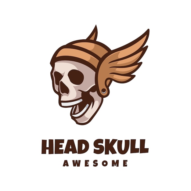 Head Skull Logo