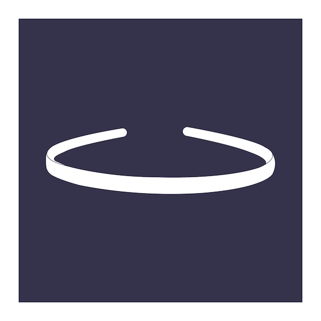 Vector headband icon design