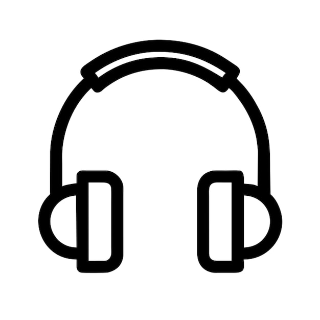 headphone icon colored icon