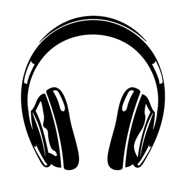 Headphones vector illustration