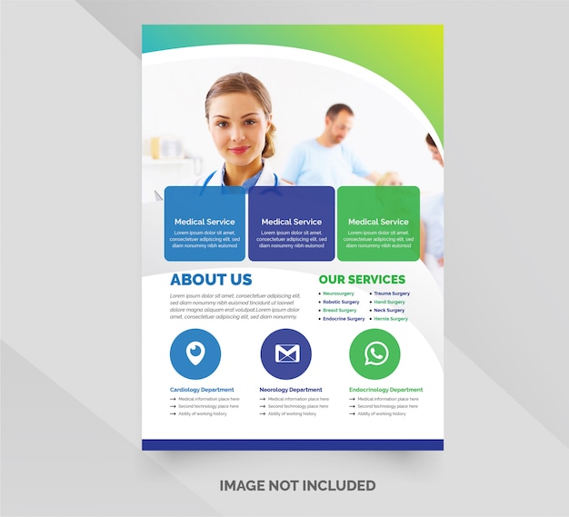 health business flyer template