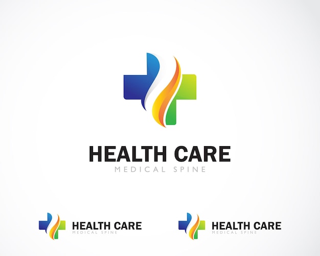 Health care logo creative plus medical clinic design web graphic doctor