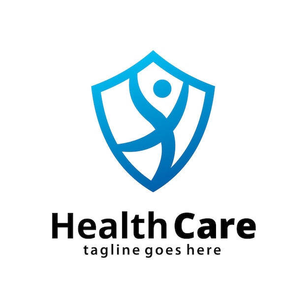 Health care logo design template