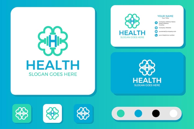 Health Logo Design and Business Card