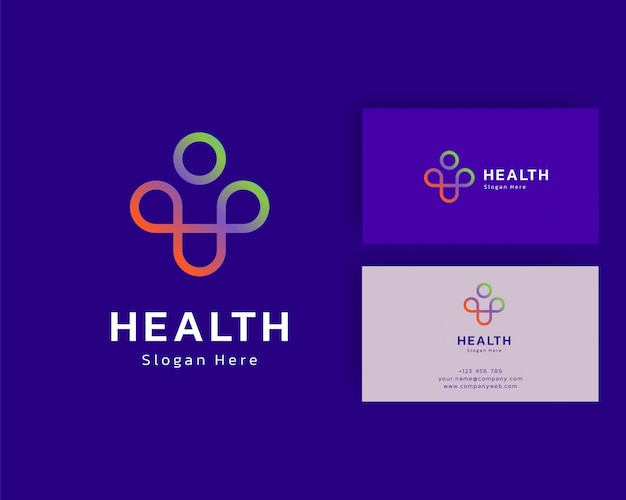 Health Logo Icon Design.