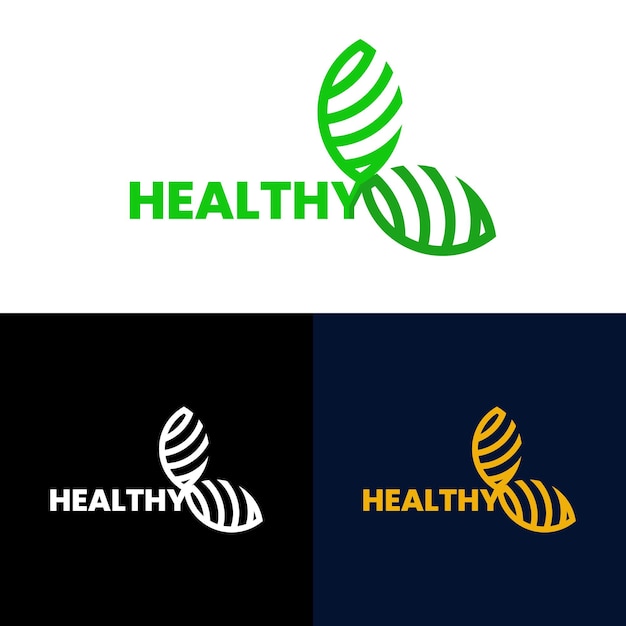 health logo simple unique and modern design