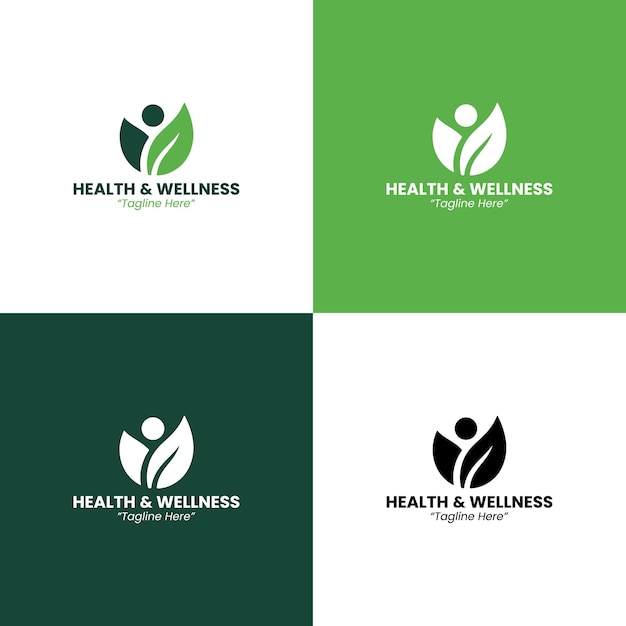 Health and Wellness Brand Logo