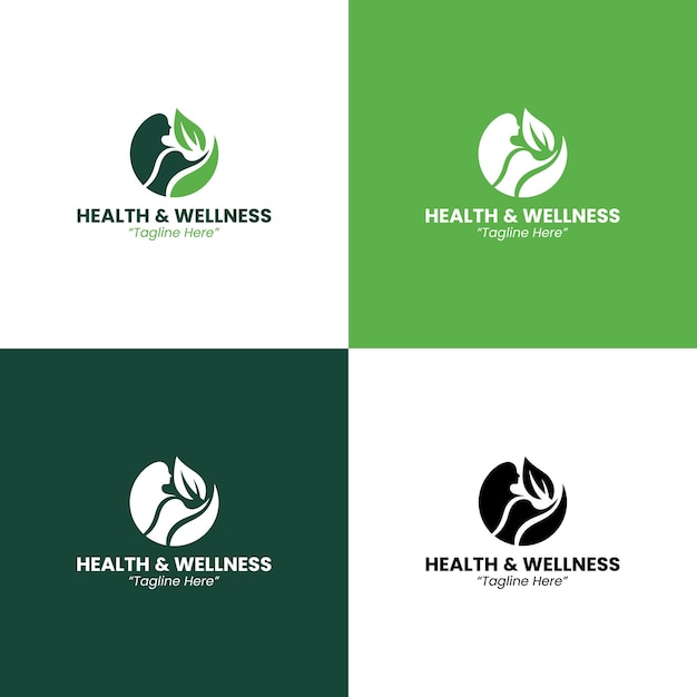 Health and Wellness Brand Logo