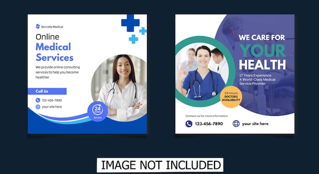 Healthcare or medical social media post