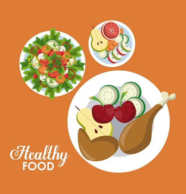 Healthy food concept