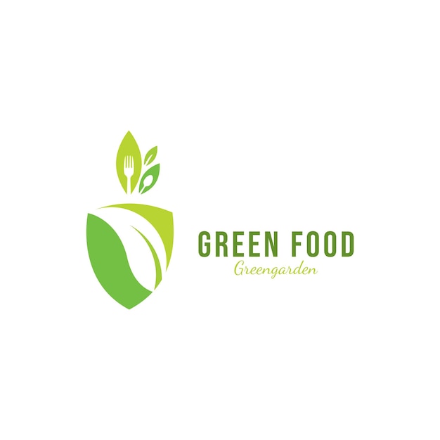 Healthy Food Logo Design Template