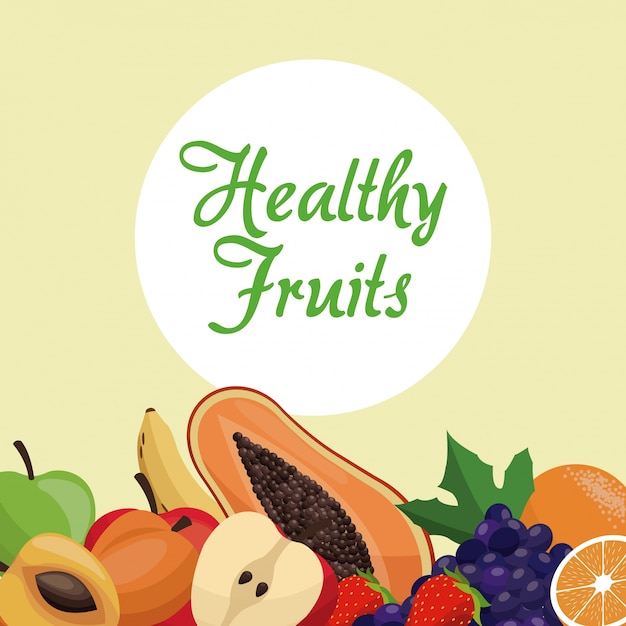 Healthy fruit nutrition