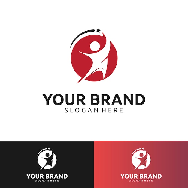 HEALTHY LIFE PEOPLE LOGO DESIGN