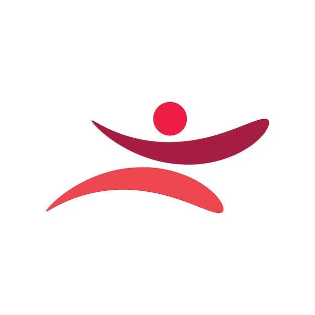 Healthy Life people Logo