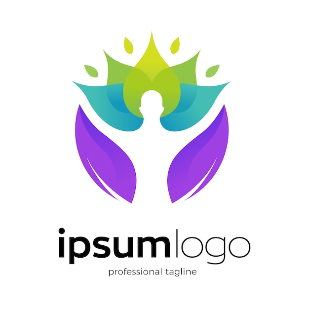 Healthy living logo design