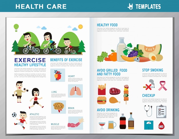 Healthy people. flat cute cartoon design illustration.