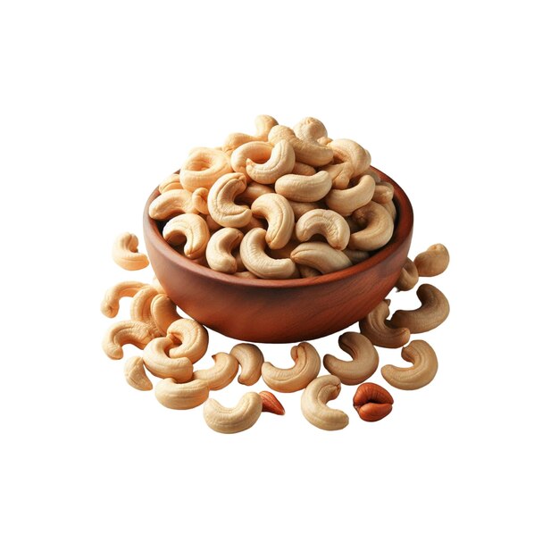 Vector heap of cashews vector