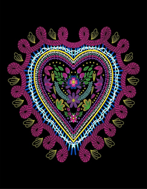 heart huichol