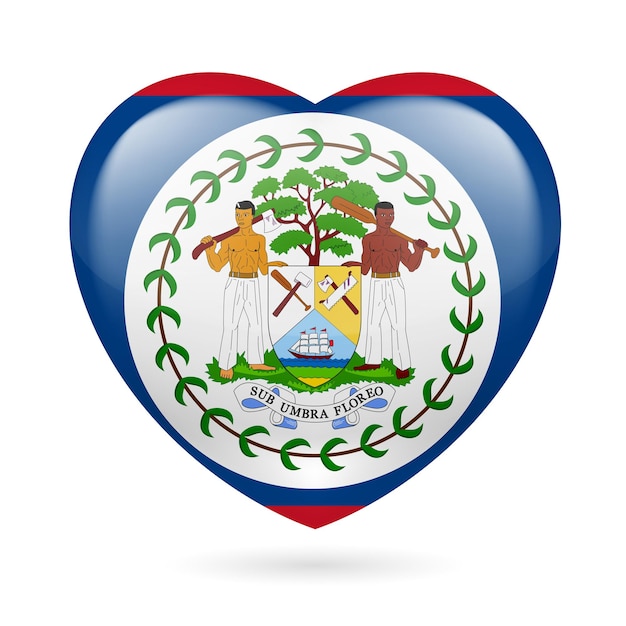 Heart icon of Belize