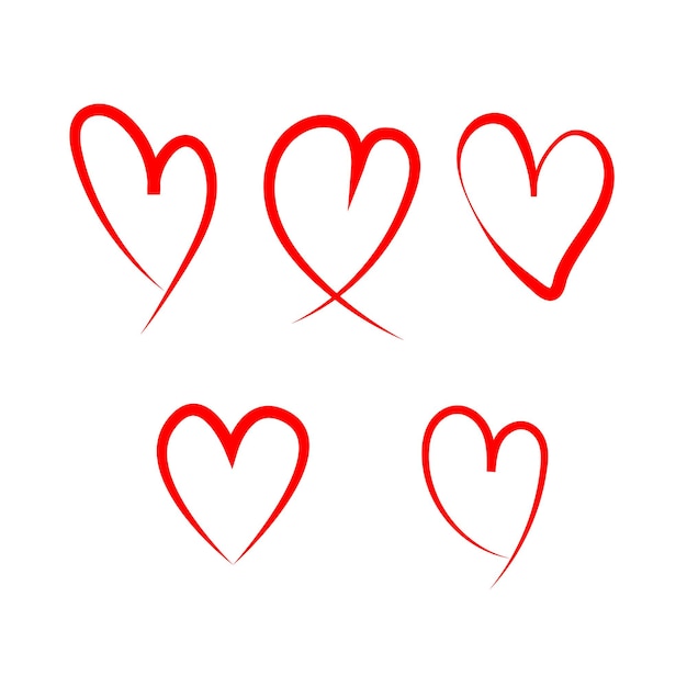 Heart icon for valentines day gratings