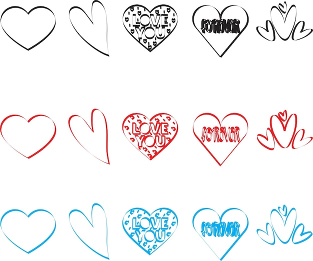 heart illustrationheart design icon flatModern flat valentine love signsymbol for web site design