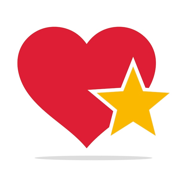 Heart And Star Flat