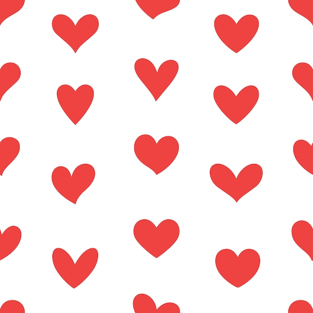 Hearts seamless pattern Love romantic Valentines Day Design for wrapping paper wallpaper