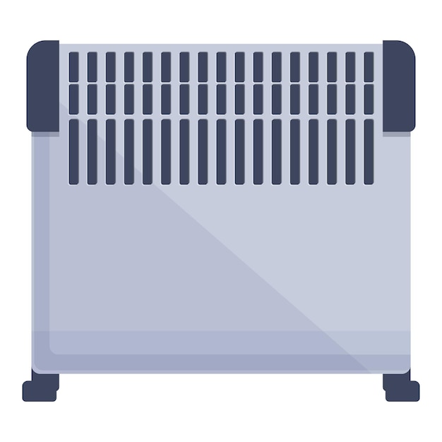 Vector heat convector icon cartoon vector heater electric room panel