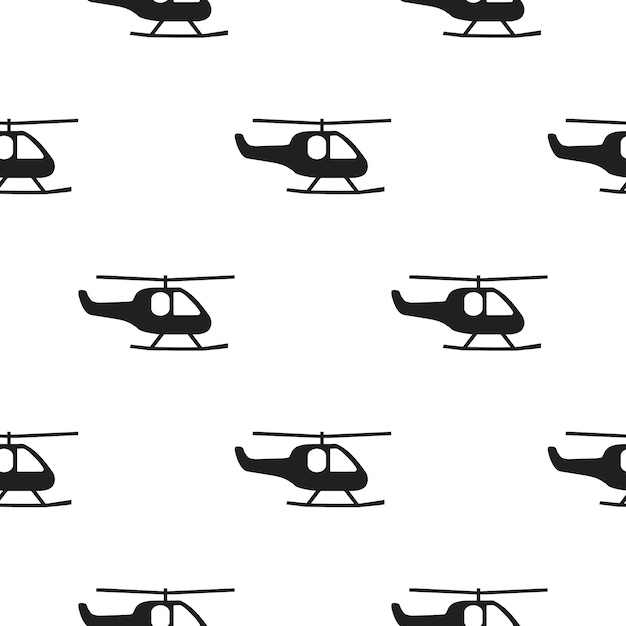 Helicopter icon illustration