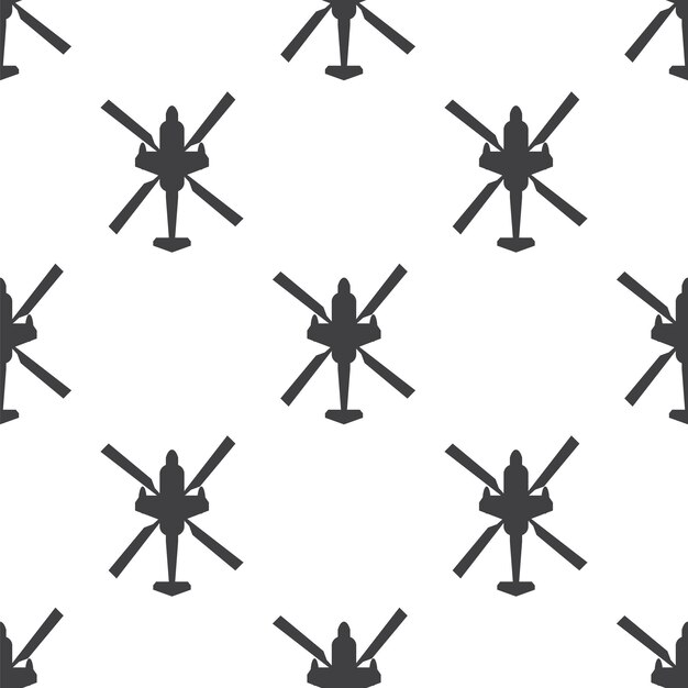 Helicopter, vector seamless pattern, Editable can be used for web page backgrounds, pattern fills