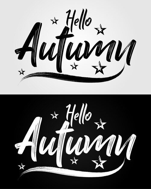 Hello Autumn