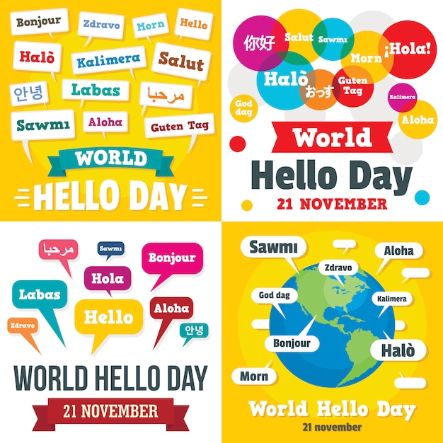 Hello day backgrounds