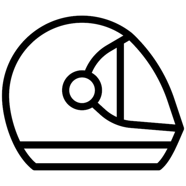 Helmet Vector Icon Design Illustration