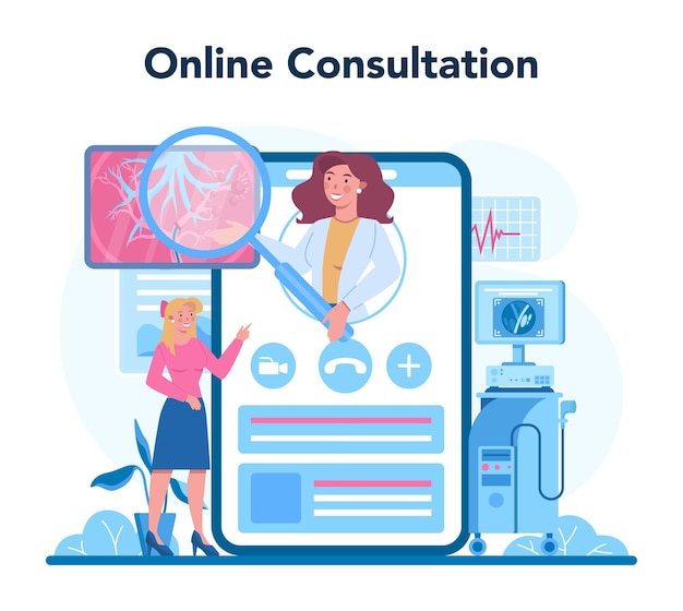 Hepatologist online service or platform