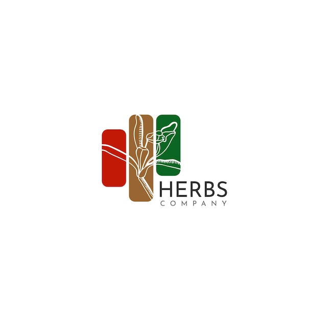 Herbs Company Unique Logo