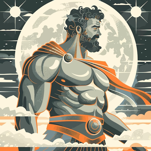 Vector hercules_heracles_mythology_twelve_labors_vector