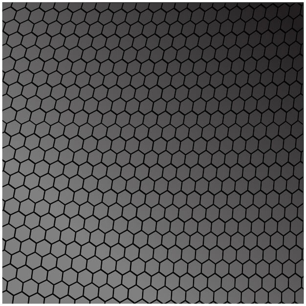 Hexagon background vector