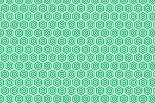 Hexagon shape pattern background